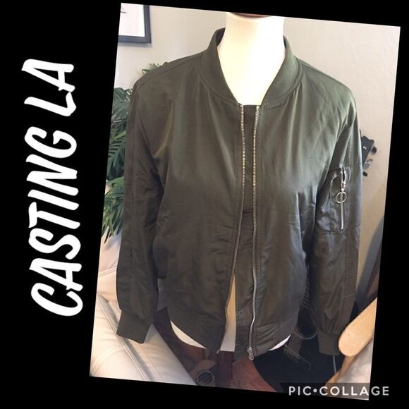 Euc! Casting LA Full Zip Jacket L - Picture 1 of 8
